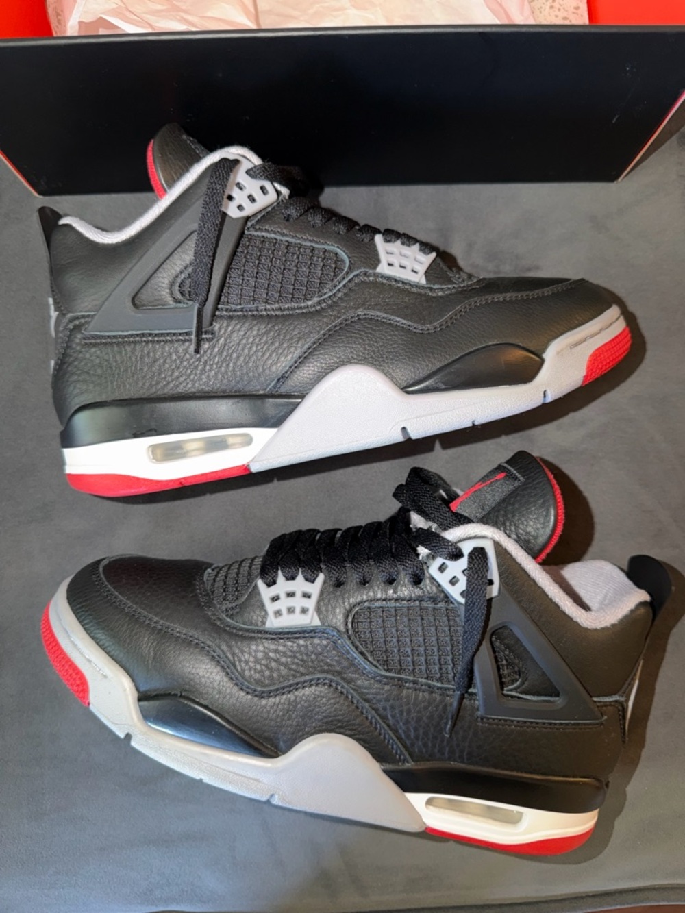 Jordan 4 Retro ‘Bred Reimagined’ Size 8M